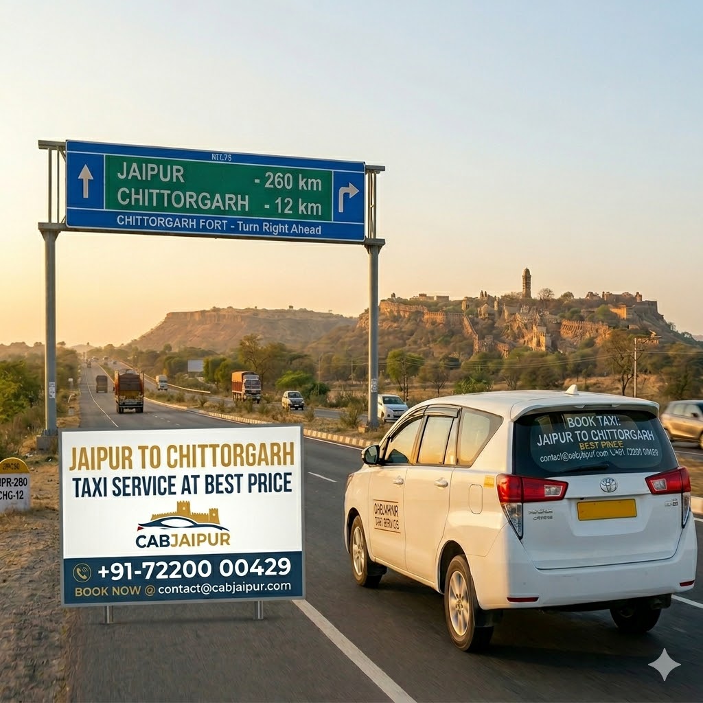 Jaipur to Chittorgarh taxi...........